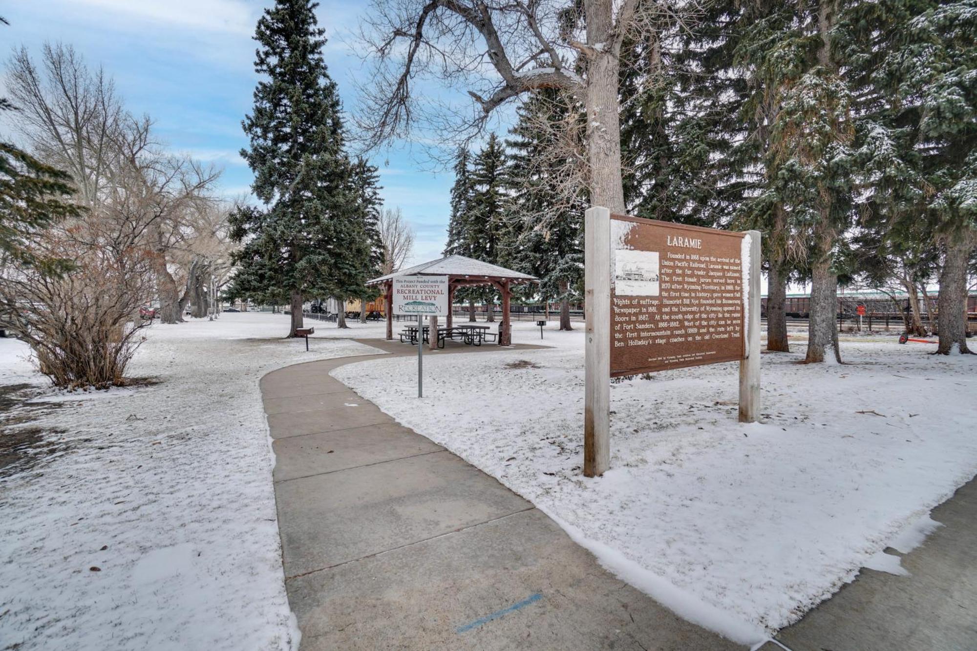 Historic Laramie Apt Walk To Shops And Restaurants Exterior photo